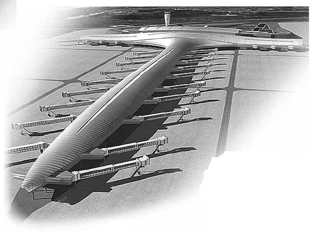 Render de la futura terminal T1 de l'aeroport del Prat